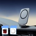 thumbnail image 4 of Ultra-Thin Foldable Magnetic Phone Mount Car Phone Mount 270°Adhesive Cell Phone Holders for Your Car/Gym/Mirror,Universal Phone Stand for Car Compatible with iPhone & Android(Weak Magnetism), 4 of 9