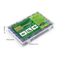 thumbnail image 3 of maskred 925pack/lot Durable Electrolytic Capacitor Assortment - 36Values Aluminum ESR Low Capacitor Kit Large Capacity Wide, 3 of 6