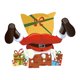 thumbnail image 1 of Pegatinas de Pared de Papá Noel Murales de Papel Tapiz para Calcomanías de Pared de Navidad Dormitorio, 1 of 4