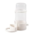 thumbnail image 2 of automático para pájaros, alimentador de botellas, recipiente para beber, dispensador de alimentos para colgar en una jaula de pájaros para - blanco Salvador Comedero para pájaros, 2 of 7