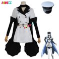 thumbnail image 4 of ANIMECC en existencia S-XXL Esdeath Cosplay Akame Ga KILL Cosplay disfraz sombrero calcetines peluca tatuaje de agua traje de fiesta de Halloween para mujeres, 4 of 5