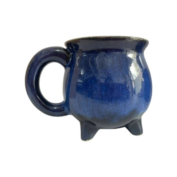 Handmade Witch Brew Mug â 375ml Stoneware Cauldron Cup for Coffee & Tea, Halloween-Themed Ceramic Drinking Mug with Unique Glaze, for Gifts & Home Decor
