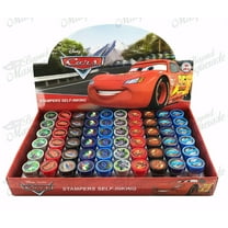 30 pcs Disney Car Self-inking Stamps Stampers Birthday Boys Girls Teen Party Favors