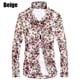 thumbnail image 4 of Camisas florales nuevas de 2024 para hombre, camisas casuales de moda de corte entallado, camisas de vestir de negocios con estampado floral, camisas para hombre, camisas de manga larga, 4 of 4