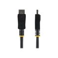 thumbnail image 4 of StarTech.com 20 ft DisplayPort Cable with Latches - 2560 x 1600 - DPCP & HDCP - Male to Male DP Video Monitor Cable (DISPLPORT20L) - DisplayPort cable - DisplayPort (M) to DisplayPort (M) - 20 ft - latched, molded - black - for P/N: USB32DPPRO, 4 of 9