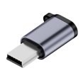 thumbnail image 2 of [AA] Transmisión 480Mbps Carga Rápida 18W Admite Protocolo Carga QC Portátil Plug And Play Adecuado para Teléfonos Móviles Tabletas Y Computadoras Portátiles [Micro USB A Mini USB Macho] (2PCS, 2 of 5