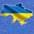 thumbnail image 2 of CafePress - Cool Ukraine Flag Ukrainian - Cute Infant Baby Football Bodysuit, 2 of 3