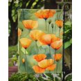 thumbnail image 3 of Poppies in Watercolor Garden Flag 11.25 in x 15.5 in, 3 of 5