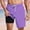 Purple(New), variant on PNTUTB Swim Trunks for Men Beach Shorts Fine Vertical Stripe Shorts Casual Loose Comfortable Shorts Elastic Waistband Drawstring Lining Quick-Dry Swim Shorts