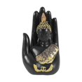 thumbnail image 1 of Thai Buddha in the Palm Statue Figurine, Buddha Sculpture-Indoor/Outdoor Decor for Garden,Patio,Por, 1 of 5