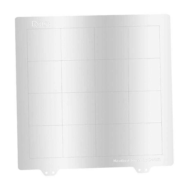 Placa de Cama de Chapa de Acero 235 Mm X 235 Mm para Ender 3 3D Sunnimix Plataforma de cama de calor de hoja