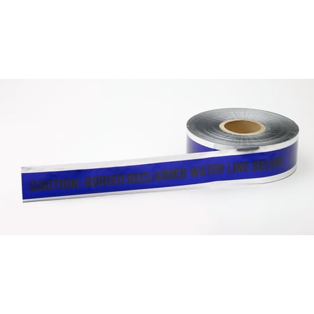 Mutual Industries 17774 3-inch X 1000-foot Detect Reclaimed Water