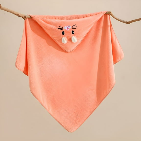 AUQ Kids Hooded Towel,Bath Towel with Hood for Girls or Boys,1-6 Years