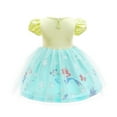 thumbnail image 6 of WIBACKER 1-6T Toddler Kid Baby Girls Fancy Party Puff Sleeve Princess Dress Cosplay Costume Dress Up, 6 of 11