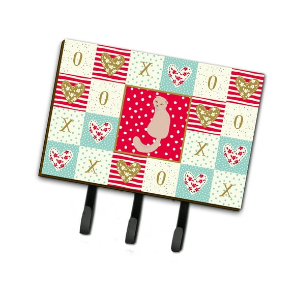 Scottish Fold Cat Love Leash or Key Holder