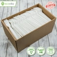 thumbnail image 4 of 100% Compostable Forks - Disposable Eco Fork Utensil Sets 500 PCS - Eco Friendly Alternative to Plastic Forks | Ecovita, 4 of 8