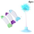 thumbnail image 2 of Cat Toy Set Interactive Plush Cute Cat Teaser Toy Cat Chew Toy Kitten Mouse Toy, 2 of 8