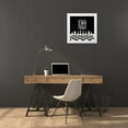 thumbnail image 3 of Reed, Tara 26x26 White Modern Wood Framed Museum Art Print Titled - Rather be Playing Chess I-Every Battle, 3 of 4