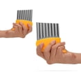 thumbnail image 5 of Crinkle Cutter Potato Folds Vegetable Stainless Steel French Fries Corrugated, 5 of 5