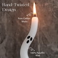 thumbnail image 3 of Bonitas velas cónicas con forma de fantasma para decoración de Halloween para interiores, paquete de 4, 3 of 6