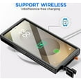 thumbnail image 4 of Pour Samsung Galaxy S25 Ultra Étui Étanche, Transparente Antichoc Anti-Neige Anti-Poussière Étui Intégrale Robuste Transparente pour Galaxy S25 Ultra avec Protection d'Écran Intégrée, 4 of 6