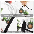 thumbnail image 6 of Tractor and Tractors White Pattern Teens Toddler Nap Mat with Pillow, Sleeping Mat Bag for Preschool Daycare 59"x22", 6 of 6