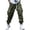 Army Green, variant on Men's Casual Pants for Everyday Comfort and Flexible Fit with Elastic Waist Trousers for Gray M