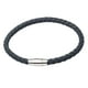 thumbnail image 2 of Pulseras para mujer, regalos para mujer, pulsera deportiva, pulsera magnética, pulsera de cuerda de cuero negro con hebilla magnética, pulsera, 2 of 5