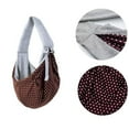 thumbnail image 2 of LNGOOR Hands-free Reversible Small Dog Cat Sling Carrier Bag Travel Tote Soft Comfortable Puppy Kitty Rabbit Double-sided Pouch Shoulder Carry Tote Handbag Gray, 2 of 5