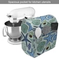 thumbnail image 2 of Starfish Stand Mixer Cover, Aquarium Inspired Composition Tropical Seashells and Scallops Cockles and Clams, Kitchen Appliance Organizer Bag Cover with Pockets, 5 Quarts, Multicolor, by Ambesonne, 2 of 4