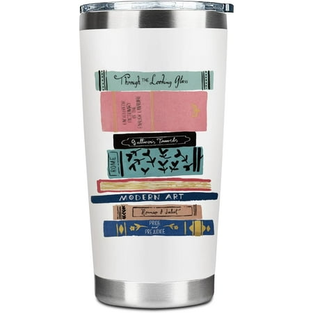 

Book Lovers Gifts Tumbler Book Gifts Book Club Gifts Bookish Gifts Cat Lover Gifts Christmas Birthday Gifts for Book Lovers Readers Bookworm Reading Book Accessories 20 Oz Stainless Steel Tumbler