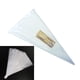 thumbnail image 4 of EeaseMX 100 bolsitas cónicas transparentes de celofán para dulces con lazos dorados (13 x 25 cm), 4 of 7