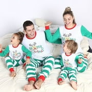 Noël hommes femmes enfants bébé famille pyjamas ensemble vêtements de nuit vêtements de nuit pyjamas