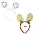 thumbnail image 2 of Diademas navideñas LIUYMXG para mujeres, niñas y niños estilo 3, 2 of 5