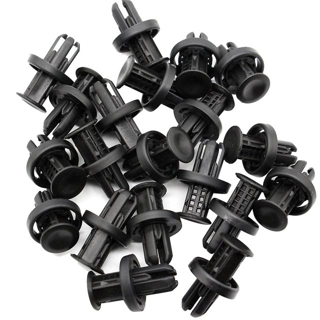 100pcs Clips Retenedor Afortunado Tornillos Montajes Tuerca Abrazadera Sencillez