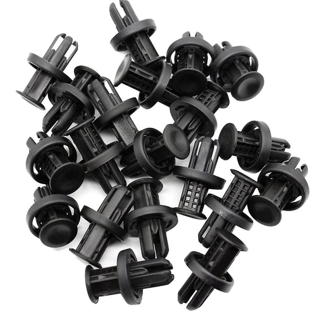 100 piezas de clips DENGXMXG Sujetadores Tornillos Montajes Abrazadera de Tuerca 91505-TM8-003