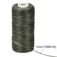thumbnail image 3 of 55 Yards 150D/1mm Leather Sewing Polyester Waxed Thread (Ebony Color), 3 of 5