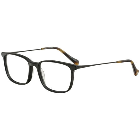 Lucky Brand Men's Eyeglasses D407 D/407 Black Full Rim Optical Frame