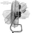 thumbnail image 3 of Kit Set 2 Ventiladores Piso Pared 23' 3 Aspas Metal Hogar Houzer, 3 of 6