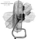 thumbnail image 2 of Ventilador de Piso y Pared Houzer Gris 23' 3 Aspas Metal Potente, 2 of 5