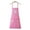 Pink, variant on Men Women Adjustable BibApron with Two Pockets Kitchen C1N6 AU Apron