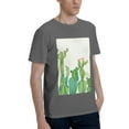 thumbnail image 2 of Bingfone Cartoon Cactus Men'S Loose Fit Short-Sleeve Pocket T-Shirt, 2 of 7