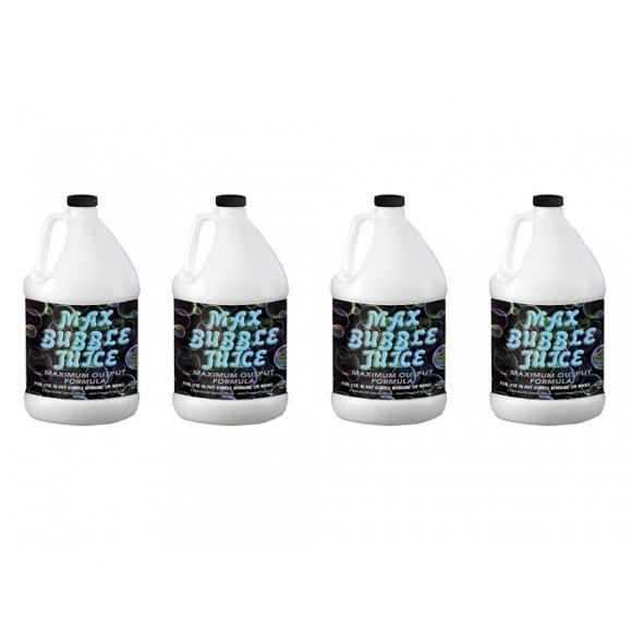 Froggy's Fog Max 10x Long Lasting High Flying Bubble Juice, 1 Gal (4 Pack)
