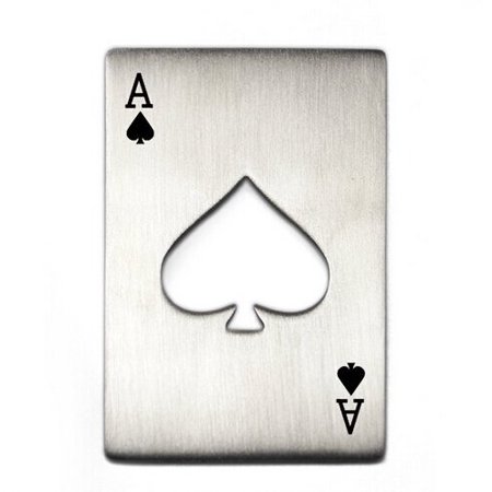 Alytimes Set of 2 Credit Card Size, Casino Poker Bottle Opener