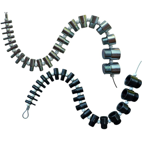 Nut and Bolt Thread Checker (Complete SAE/Inch and Metric Set) (Packs)