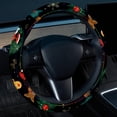 thumbnail image 2 of Christmas 14.5 Inch Printing PVC Leather Car Wheel Cover, Steering Wheel Covers, Auto Accessories, 2 of 6