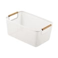 thumbnail image 2 of Organizador para almacenamiento, soporte para ropa, contenedor de juguetes para cocina y mesa Blanco, 2 of 9