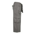 thumbnail image 4 of Women Autumn Cargo Pants  Solid Color Low-Waist Loose Fit Trousers with Multi-Pockets, 4 of 9