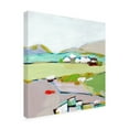 thumbnail image 2 of Melissa Wang 'Mountain Village I' Canvas Art, 2 of 3