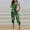 Green, variant on USSUMA Fall Jumpsuits for Women Dressy Sexy Backless Club Elastic Waist Strap Maxi Jumpsuits Overalls Summer Square Neck Sleeveless Tie-Dye Print Long Formal Rompers Easy Reorder Black XL